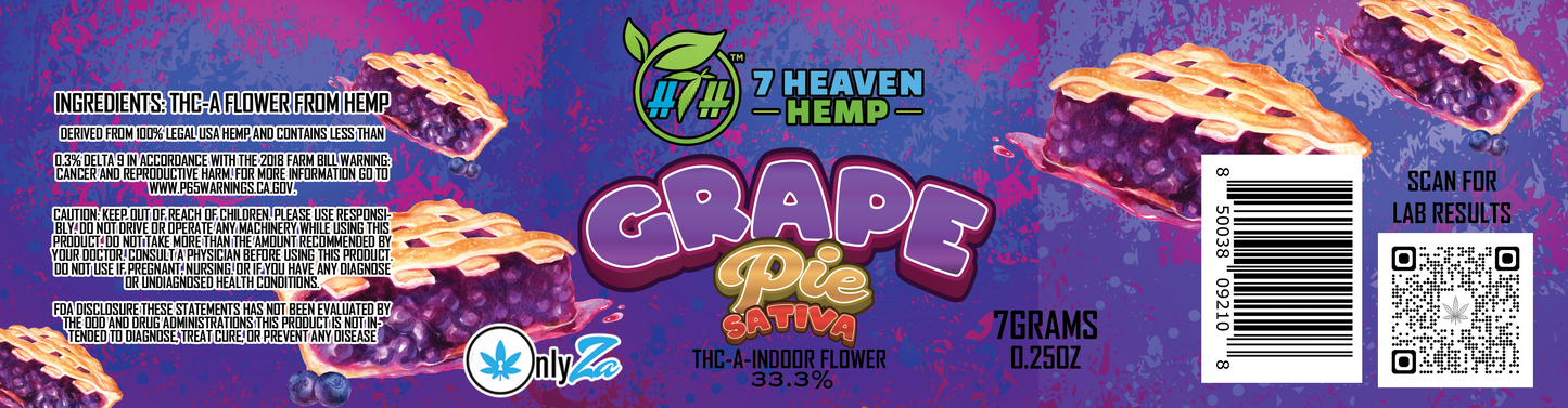 7g THC-A Flower (16 Flavors)