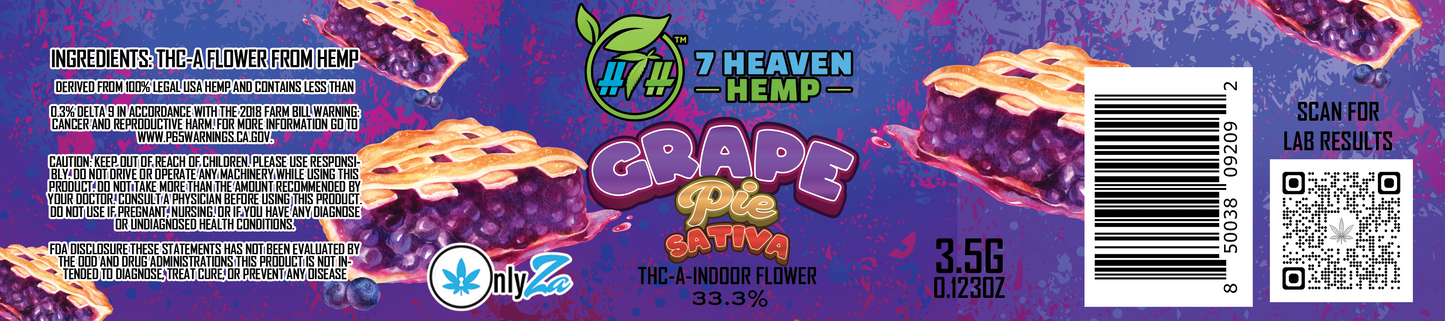 3.5g THC-A Flower (16 Flavors)