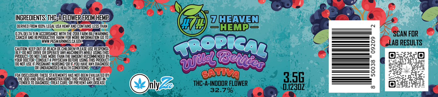 3.5g THC-A Flower (16 Flavors)